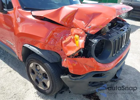 2017 Jeep Renegade Sport Fwd из США, поврежденный, VIN ZACCJAABXHPF61957